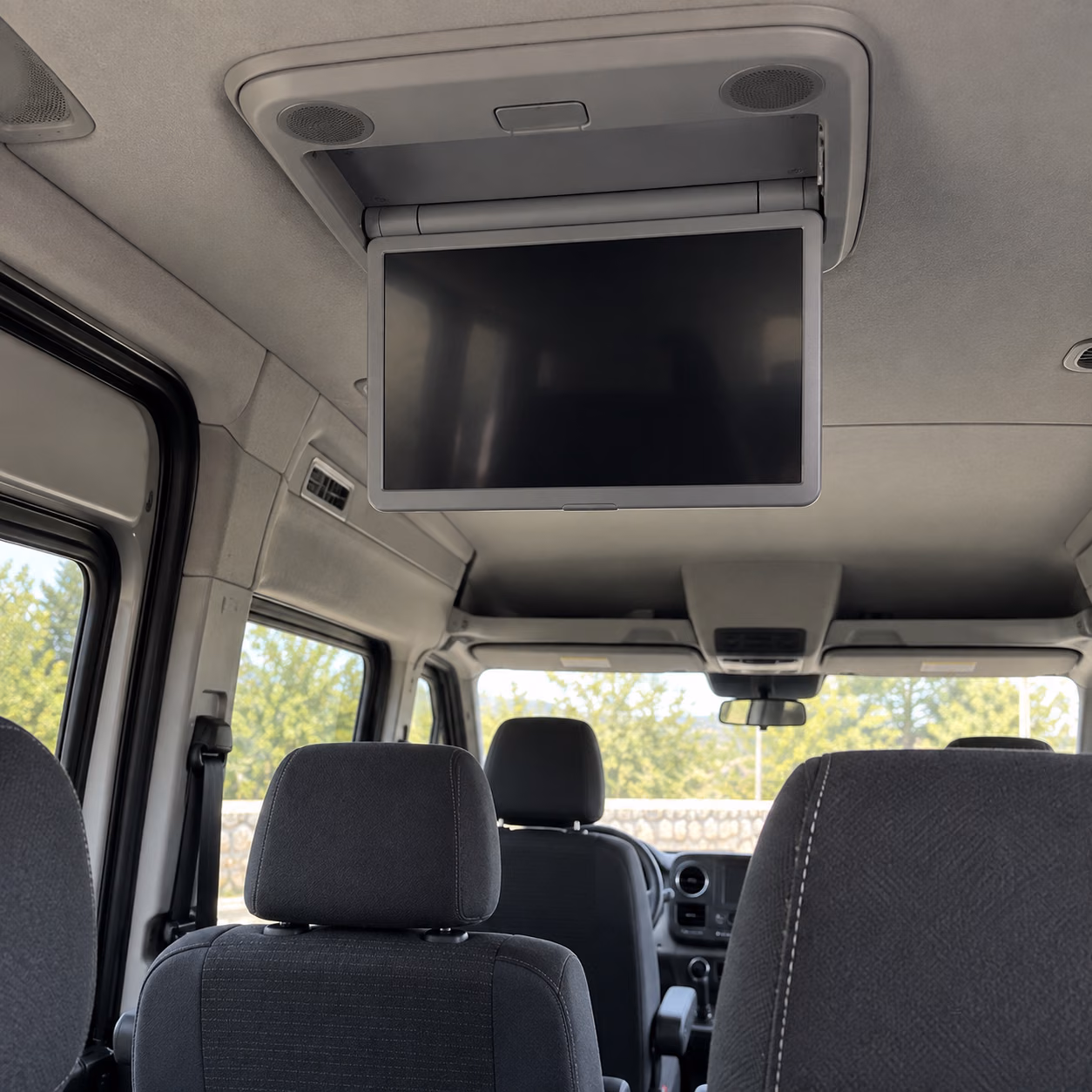 sprinter van tv screens