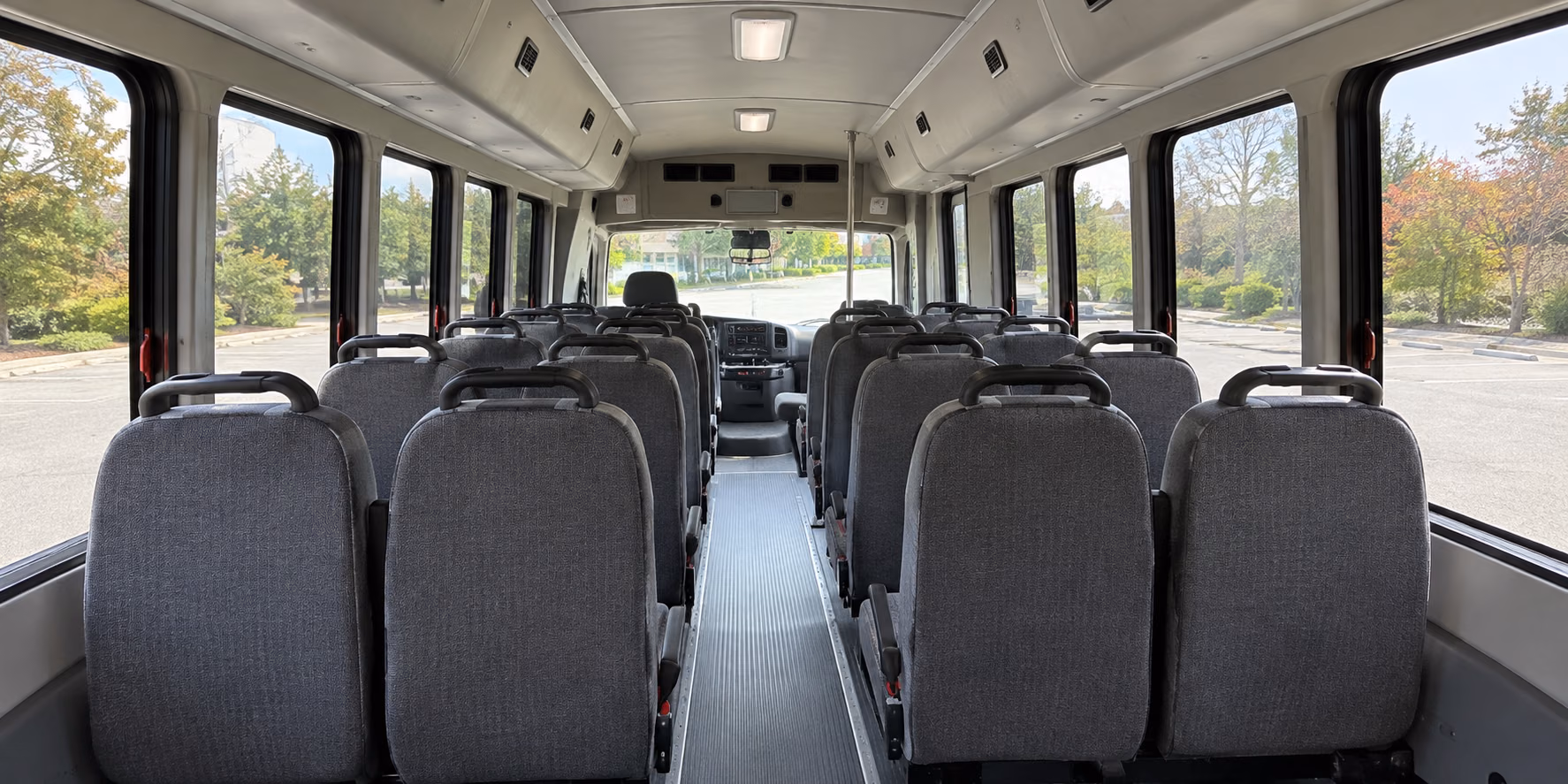 minibus center aisle full standing height