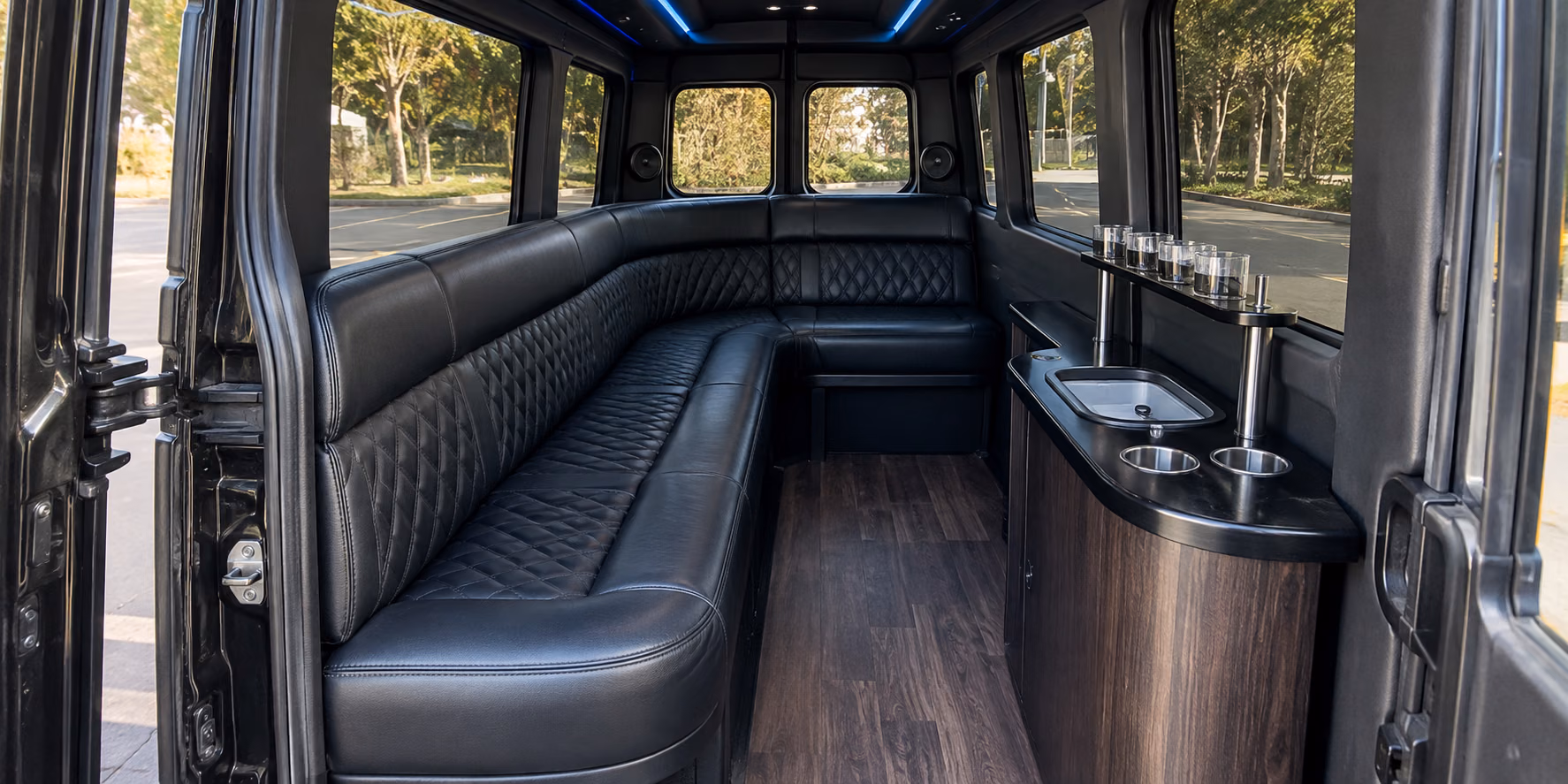 sprinter limo a limo interior