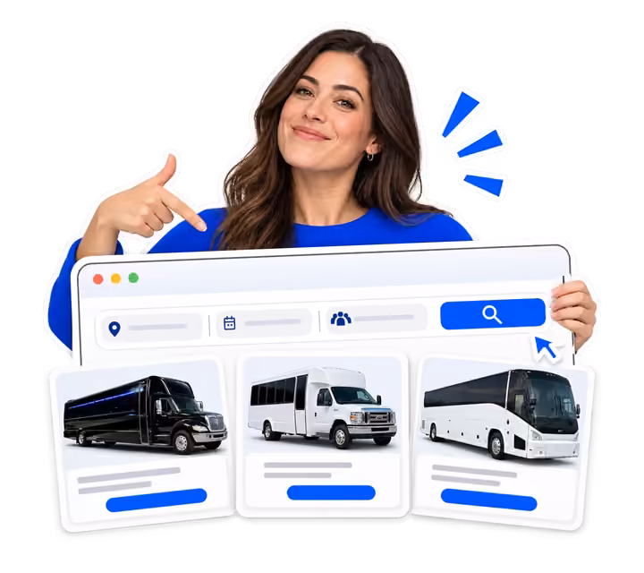 Find party bus rentals in your city