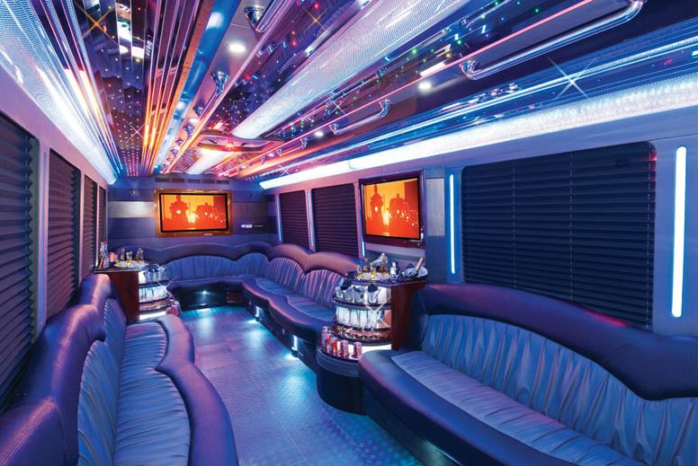 party bus interior